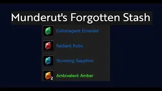 How To Loot Munderut's Forgotten Stash Treasure!