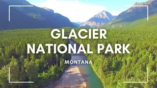 Breathtaking Aerial Views of Glacier National Park, Montana | 4K Drone Footage