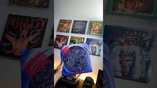 Death Metal Magic!💀🤘🏻#shorts #heavymetal #deathmetal #thrashmetal #vinylcommunity