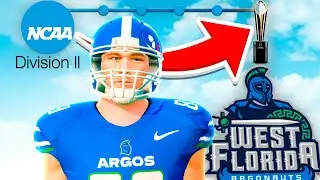 I Put A Division 2 School In NCAA Football 24
