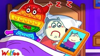 My Mommy is The Best! Wolfoo Doesn't Want Pop It Mommy   Funny Stories about Family   Wolfoo Family