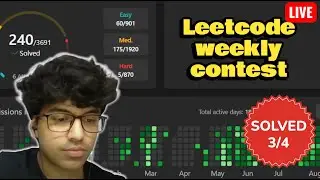 Leetcode biweekly contest 172 | Live Attempt | Code hidden until contest ends...