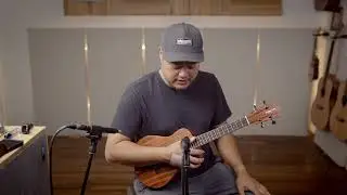Kamaka HB 3+ Koa Bell Shaped Tenor w Sideport