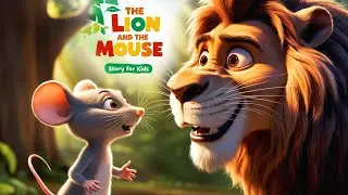 The Lion and the Mouse 🦁🐭 | English Moral Stories | Bedtime Stories