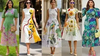 The pritiest Floral dresses/Gorgeous Looks for every Season 