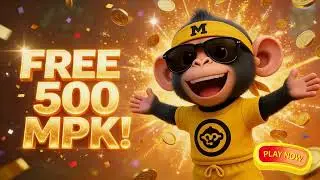 Get started with MonkeyTime 500 $MPK Treasure 💎🐒
