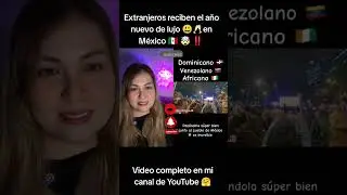 M&eacute;xico 🇲🇽 hace celebraci&oacute;n de a&ntilde;o nuevo de LUJO 😃 🥂 #mexico #amoramexico #short #viral #shorts