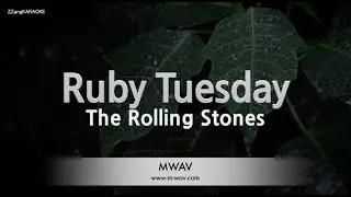 The Rolling Stones-Ruby Tuesday (Karaoke Version)