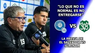 Previa de El Salvador vs. Surinam