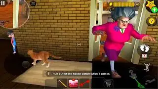 Scary Teacher 3D: Stealth Cat Rescue - Don't Make a PEEP!
