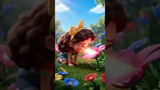 Magic Flower  🌼 Makes Cleo Sneeze RAINBOW BUBBLES! 🌈✨ CleoToons TV #shorts