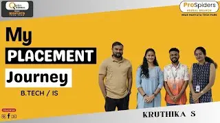 Huge News! KRUTHIKA S Lands a Job as a Solution Consultant!