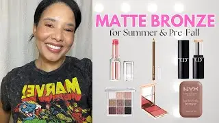Matte Bronze Makeup for Summer and Pre-Fall