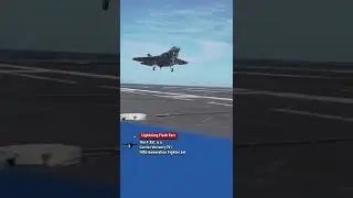 F-35C Variant Lightning Flash Facts