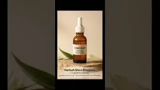 Amber Glass Dropper Bottles &ndash; Essential Oil & Serum Packaging UAE |  #uae #shorts #essentialoils