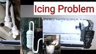 Split AC indoor outdoor icing problem || स्प्लिट एसी में बहुत ज्यादा बर्फ जम रहा है