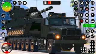 US Army Cargo Truck Driving Simulator 3D - Army Truck Soldier Transport - Android GamePlay