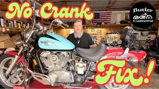 Honda VT1100 not cranking and only running on one cylinder Fix! Butler Customs