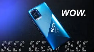 POCO F3 5G - Deep Ocean Blue Unboxing! It&rsquo;s So BEAUTIFUL! Get This Color!