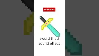 sword thud sound effect free to use