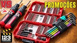 SÓ FERRAMENTA TOP! WERA, MILWAUKEE IMPACT, PARAFUSADEIRA CRAFTSMAN SPEED DRIVE 2X E 6X #123fernando