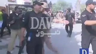 Latest video of attack on Chinese consulate in Karachi
