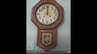 Antique Pendulum Clock - Cleaning and Lubrication