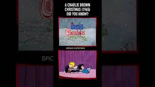 Did you know THIS fact about A CHARLIE BROWN CHRISTMAS (1965)? #shortsmaschallenge