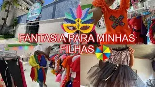 COMPRANDO A FANTASIA PARA MINHAS FILHAS 2026 
