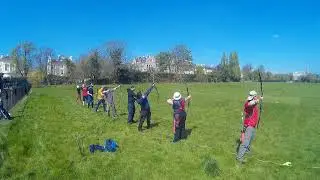LONG DISTANCE ARCHERY COMPETITION - THE LONDON ARCHERS - 1ST END - 29.04.2023 #archery #clout