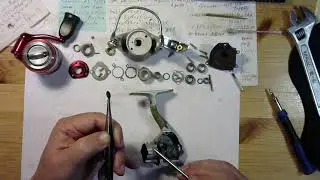 Катушка Daiwa TeamDaiwa Fuego 2000A - ТО своими руками (катушка для левши).