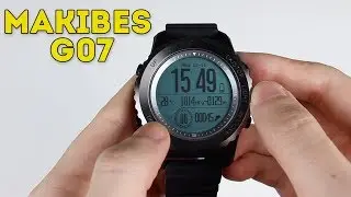 Makibes G07 СПОРТИВНЫЕ ЧАСЫ С GPS. Лучшее с АЛИЭКСПРЕСС