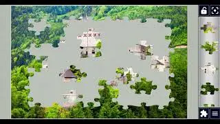 🏰 Hohenwerfen Castle, Austria 🇦🇹//#viral#trending#video #gaming#puzzle#viralvideo @jigsawpuzzle390