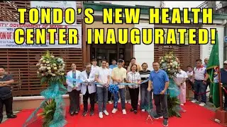 LIVE: Inauguration of Bo. Magsaysay Health Center at Herbosa Street, Tondo, Manila