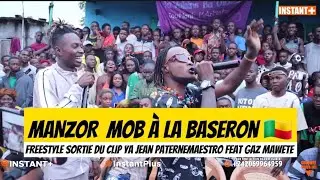 MANZOR MOB à la Baseron FREESTYLE SORTIE DU CLIP YA JEAN Paterne Maestro x Gaz Mawete