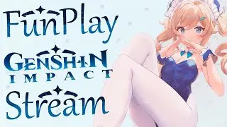 Genshin impact update 1.3 stream ► (Day 48) Общение, прокачка, исследование мира, AR54