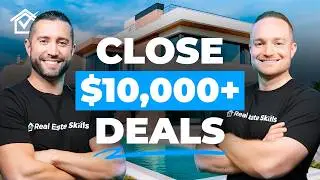 How To Close Virtual Wholesale Real Estate Deals! ($10,000+)