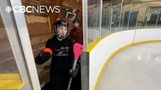 This small-town Sask. broomball team has won 3 championships in a row