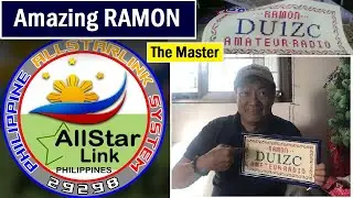 AMAZING RAMON PAULINO DU1ZC PHILIPPINE ALLSTARLINK SYSTEM | PAS | DMR | HAM RADIO PHILIPPINES