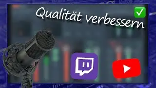 Mikrofon Qualität verbessern ✅Audio verbessern tutorial german | Preaz Mitz