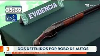 Dos detenidos por robo de autos: Uno de ellos manten&iacute;a dos &oacute;rdenes de detenci&oacute;n vigentes