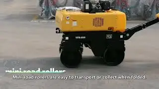 mini road roller compactor 1 ton