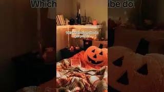 Which Halloween vibe do you prefer?🎃👻 #aesthetic #fyp #shorts #vibes #fall #halloween #cozy
