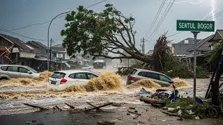 BOGOR DARURAT BANJIR! Babakan Madang Diterjang Luapan Kali Cijayanti, Mobil Hanyut!
