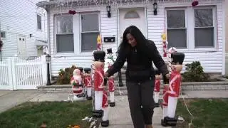 Putting Up Christmas Decorations