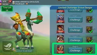 Limited Challenge: Grove Danger Stage 6 Challenge - Lords Mobile | Forrest Grove Guardian