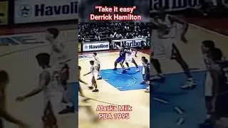 DERRICK HAMILTON 1995 ALASKA #pbahighlights #basketball #pbaclassicretro #pbalegends #pbabasketball