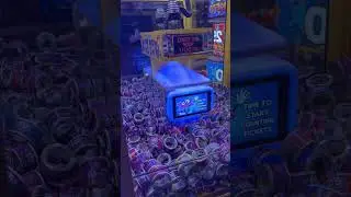 Winning 350 Tickets On Tons Of Tickets #arcade #clawmachine #shorts #fyp
