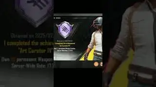 ART CURATOR IV || #gaming #pubgmobileindia #achievement