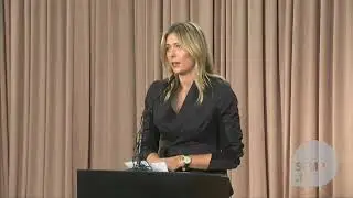 Sharapova: I failed a drug test at the Australian Open